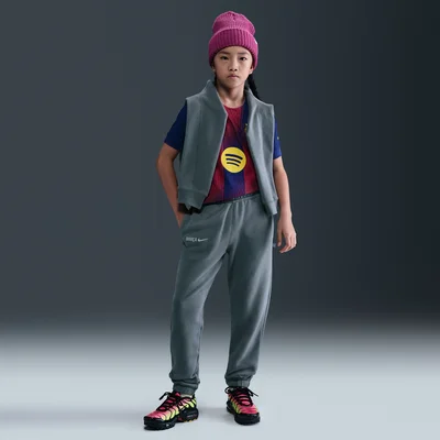 FC Barcelona Air Nike voetbalbroek voor kids 2025-2026 grijs
