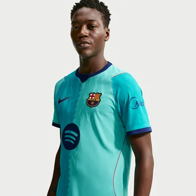 FC Barcelona Match Derde Nike Aero-FIT Authentic voetbalshirt heren 2026-2027 groen