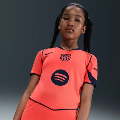 FC Barcelona derde shirt kids 2025-2026 oranje Nike Total 90 Dri-FIT