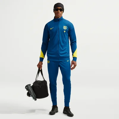 FC Barcelona Strike Fourth trainingspak 2025-2026 blauw Nike Dri-FIT heren