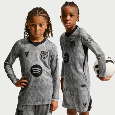 FC Barcelona keepersshirt uit kids 2026-2027 grijs Nike Dri-FIT