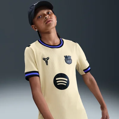 FC Barcelona Match Uit Kobe Dri-FIT ADV authentiek voetbalshirt kids 2025-2026 bruin Nike