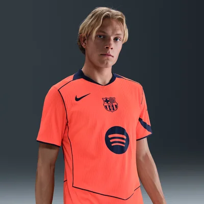 FC Barcelona 2025/26 Match Derde Nike Total 90 Dri-FIT ADV authentiek voetbalshirt heren oranje
