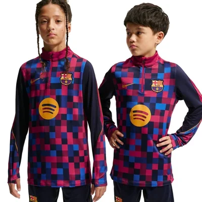 FC Barcelona Strike Pre-Match trainingstrui kids 2026-2027 rood Nike Dri-FIT