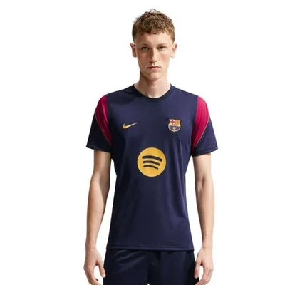 FC Barcelona Strike trainingsshirt 2026-2027 donkerblauw Nike Dri-FIT