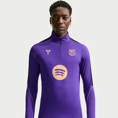FC Barcelona Strike Uit Kobe knit trainingstop heren 2026-2027 paars Nike Dri-FIT