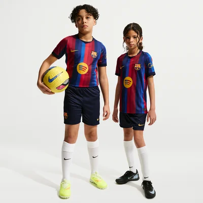 FC Barcelona thuisbroekje kids 2026-2027 blauw Nike Dri-FIT