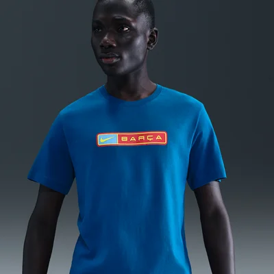 FC Barcelona Nike basisshirt heren 2025-2026 blauw katoen supporter