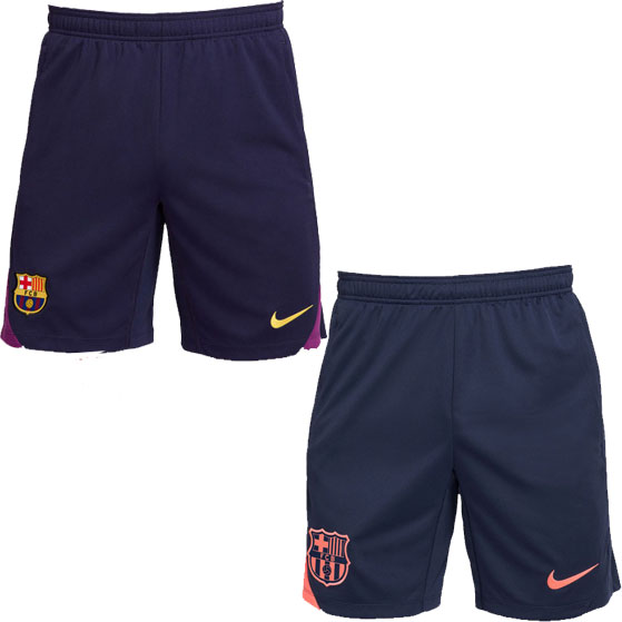 FC Barcelona Strike trainingsshort 2025-2026 donkerpaars Nike